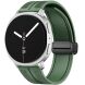 Ремешок KALEBOL Magnetic Nylon Band для Samsung Galaxy Watch 8 (40/44mm) / 8 Classic - Green (384145G). Фото 2 из 6