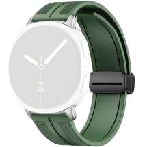 Ремешок KALEBOL Magnetic Nylon Band для Samsung Galaxy Watch 8 (40/44mm) / 8 Classic - Green: фото 1 из 6