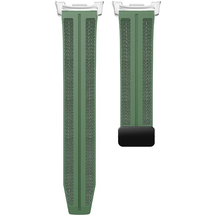 Ремешок KALEBOL Magnetic Nylon Band для Samsung Galaxy Watch 8 (40/44mm) / 8 Classic - Green: фото 3 из 6