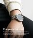 Ремешок Ringke Metal One Band для Samsung Galaxy Watch 4 / 5 (44mm) - Silver (284533S). Фото 4 из 12