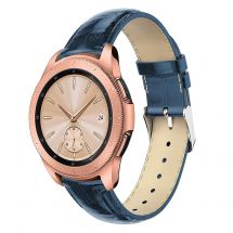 Ремінець UniCase Crocodile Texture для Samsung Galaxy Watch 42mm - Blue: фото 1 з 5