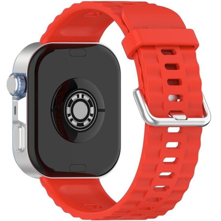 Ремешок UniCase Silicone Strap для Huawei Watch Fit 3 / Fit 4 / Fit 4 Pro - Red: фото 1 из 7