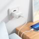 Сетевое зарядное устройство Hoco C108A PD35W + кабель Type-C to Lightning - White (346166W). Фото 13 из 13