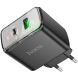 Сетевое зарядное устройство Hoco CS42A PD30W + QC3.0 - Black (960166B). Фото 4 из 7