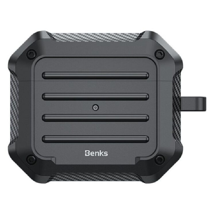 Защитный чехол BENKS Protective Case для AirPods 3 - Black (287225B) Защитный чехол BENKS Protective Case для AirPods 3 - Black: фото 1 из 6