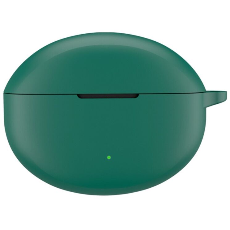 Силиконовый чехол Deexe Silicone Case (FH) для OPPO Enco Air 4 Pro - Green: фото 1 из 3