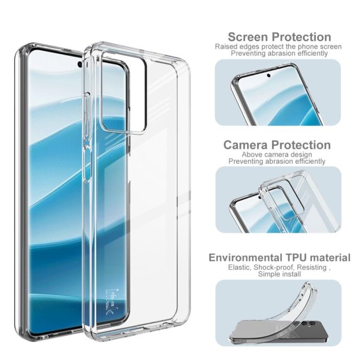 Силиконовый чехол IMAK UX-10 Series для HMD Pulse / Pulse Pro / Pulse Plus - Transparent: фото 5 из 7