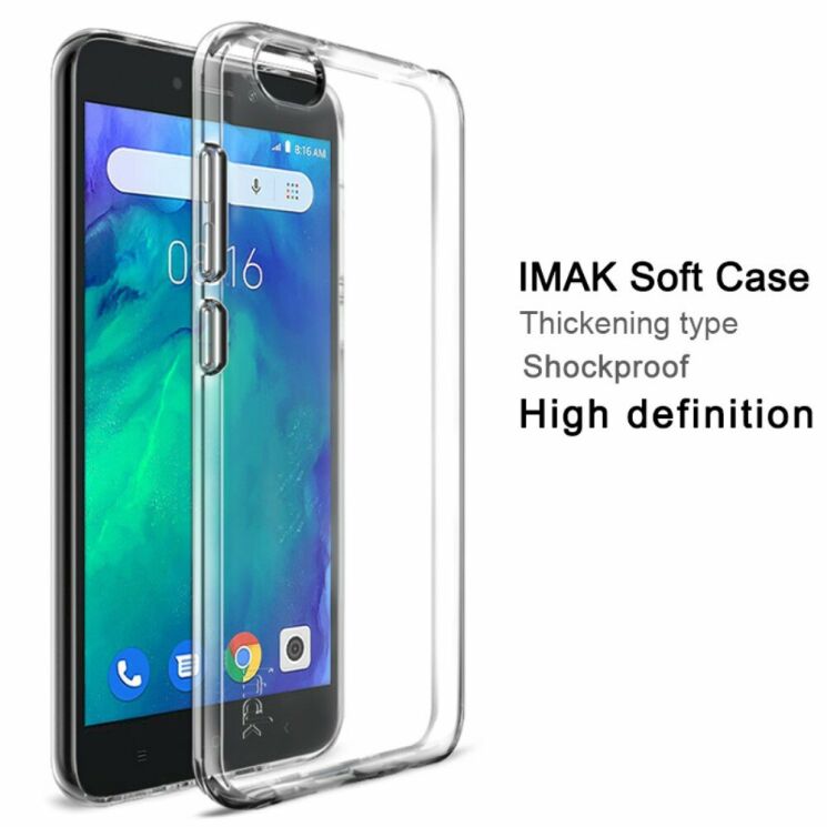 Силиконовый чехол IMAK UX-5 Series для Xiaomi Redmi Go - Transparent: фото 8 из 13