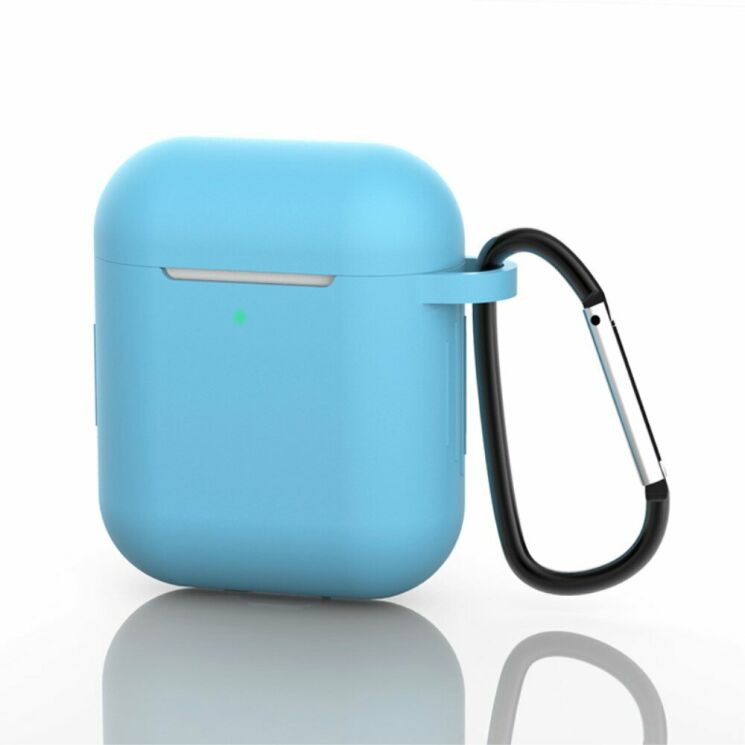 Силиконовый чехол UniCase Protective Case для Apple AirPods 1 / 2 - Baby Blue: фото 2 из 9