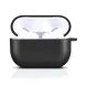 Силиконовый чехол X-LEVEL Frosted UltraThin для AirPods Pro - Black (263218B). Фото 1 из 7