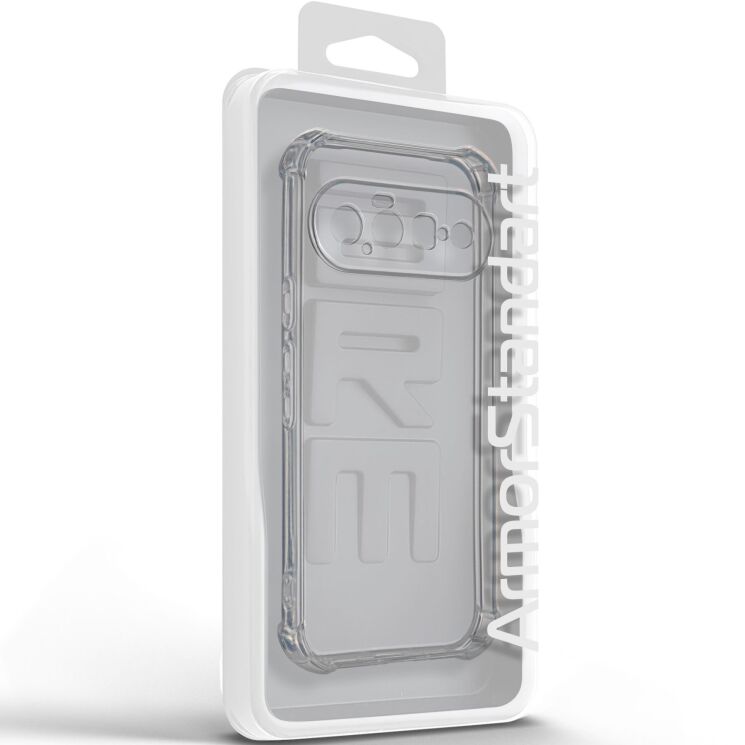 Силиконовый (TPU) чехол ArmorStandart Air Force для Google Pixel 11 - Transparent: фото 3 из 6