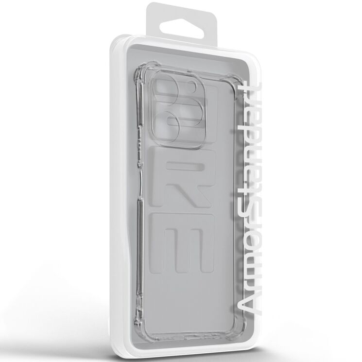 Силиконовый (TPU) чехол ArmorStandart Air Force для Realme Note 70 - Clear: фото 3 из 6