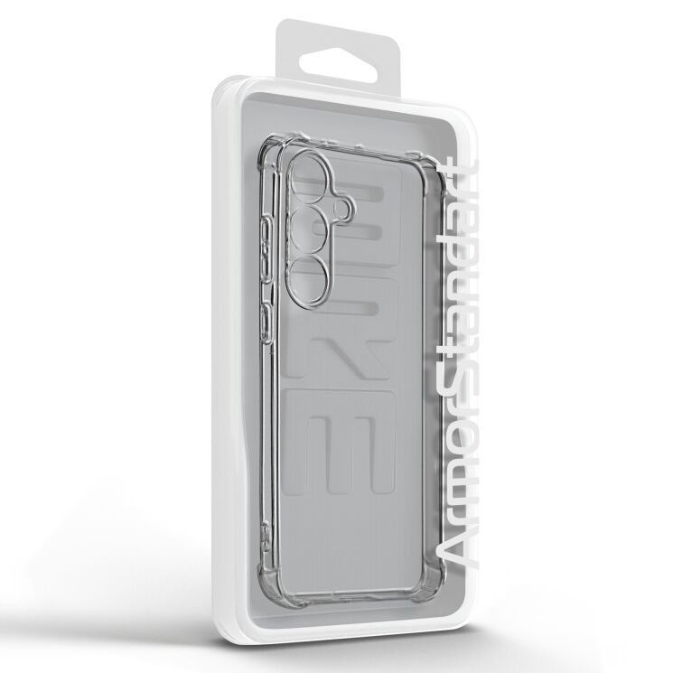 Силиконовый (TPU) чехол ArmorStandart Air Force для Samsung Galaxy S25 Plus (S936) - Transparent: фото 6 из 6