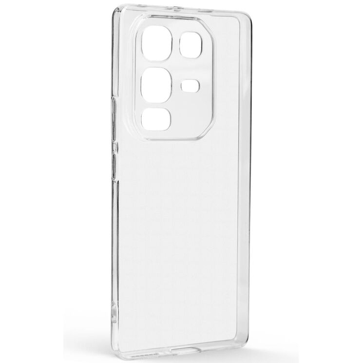 Силиконовый (TPU) чехол ArmorStandart Air Series для Infinix Note 50 Pro - Transparent: фото 2 из 6