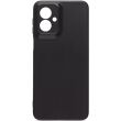 Силиконовый (TPU) чехол ArmorStandart Matte Slim Fit для Motorola Moto G55 - Black (366140B)