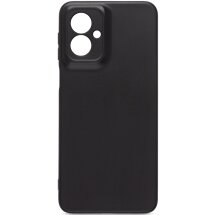 Силиконовый (TPU) чехол ArmorStandart Matte Slim Fit для Motorola Moto G55 - Black: фото 1 из 5