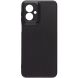 Силиконовый (TPU) чехол ArmorStandart Matte Slim Fit для Motorola Moto G55 - Black (366140B). Фото 1 из 5