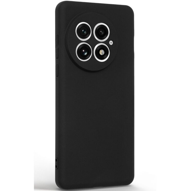 Силиконовый (TPU) чехол ArmorStandart Matte Slim Fit для OnePlus 13 - Black: фото 2 из 5