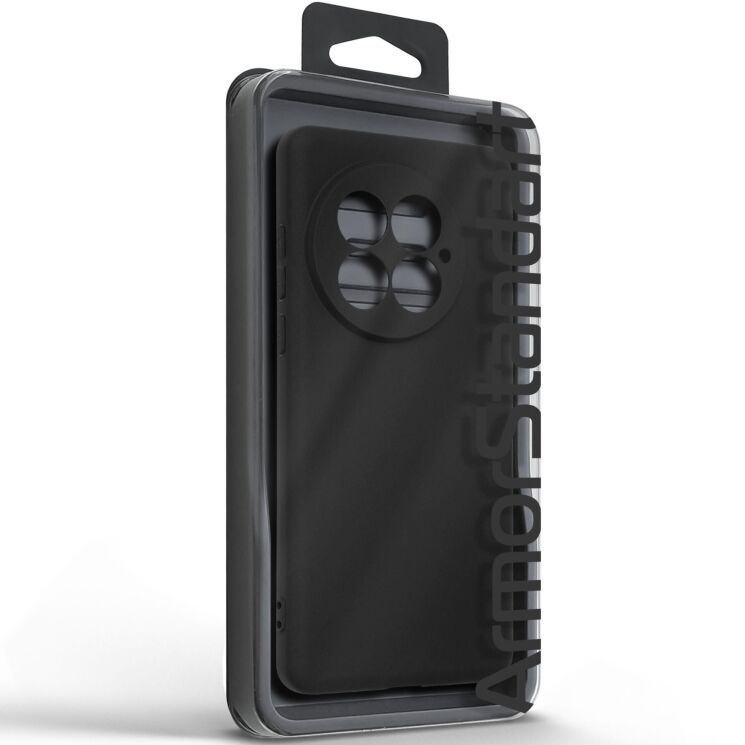 Силиконовый (TPU) чехол ArmorStandart Matte Slim Fit для OnePlus 13 - Black: фото 3 из 5