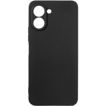 Силиконовый (TPU) чехол ArmorStandart Matte Slim Fit для TECNO Spark Go 3 - Black: фото 1 из 5