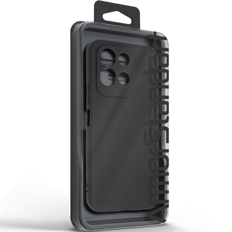 Силиконовый (TPU) чехол ArmorStandart Matte Slim Fit для Xiaomi Redmi 17 - Black (429041B) Силиконовый (TPU) чехол ArmorStandart Matte Slim Fit для Xiaomi Redmi 17 - Black: фото 3 из 5