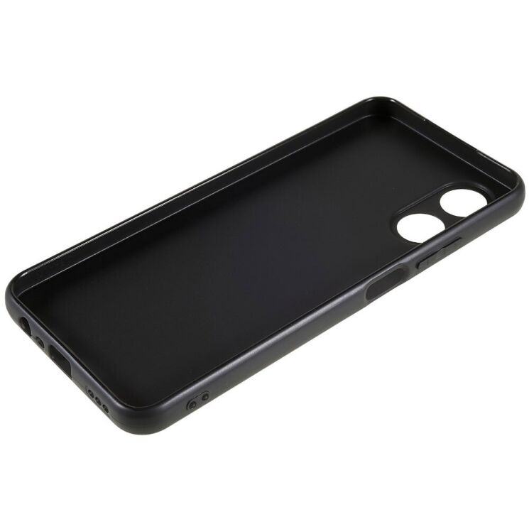 Силиконовый (TPU) чехол Deexe Matte Case для OPPO A17 - Black: фото 5 из 7