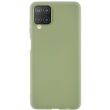 Силиконовый (TPU) чехол Deexe Matte Case для Samsung Galaxy M12 (M125) - Green (273310G)