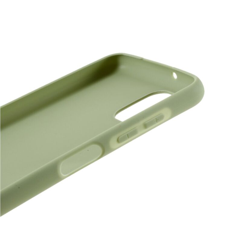 Силиконовый (TPU) чехол Deexe Matte Case для Samsung Galaxy M12 (M125) - Green: фото 8 из 8
