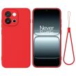 Силиконовый (TPU) чехол Deexe Silicone Case для OnePlus Nord 6 - Red (411908R)