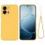 Силиконовый (TPU) чехол Deexe Silicone Case для OPPO A6s / A6 - Yellow: фото 1 из 9