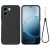Силіконовий (TPU) чохол Deexe Silicone Case для OPPO A6x - Black: фото 1 з 9