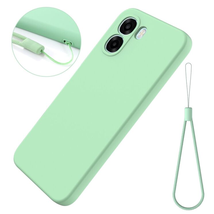 Силіконовий (TPU) чохол Deexe Silicone Case для OPPO A6x - Yellow: фото 8 з 9
