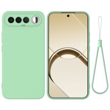 Силіконовий (TPU) чохол Deexe Silicone Case для Realme 16 - Green: фото 1 з 9