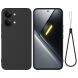 Силиконовый (TPU) чехол Deexe Silicone Case для Xiaomi Poco X8 Pro - Black (409016B). Фото 1 из 9