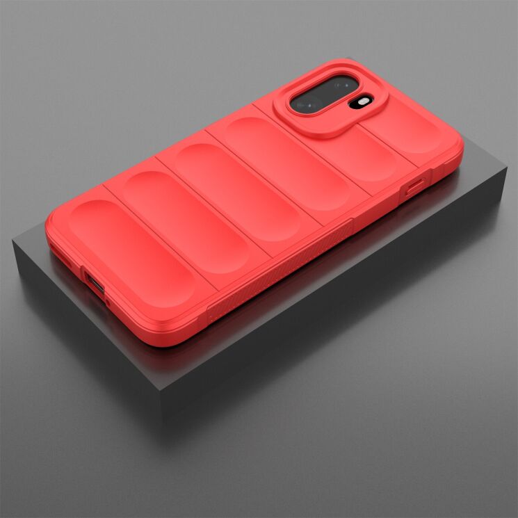 Силиконовый (TPU) чехол Deexe Terra Case для OnePlus 15R / Ace 6T - Red: фото 4 из 6
