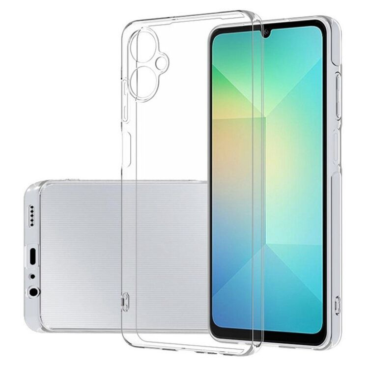 Силиконовый (TPU) чехол Deexe UltraThin для Samsung Galaxy A07 (A075) - Transparent: фото 1 из 4