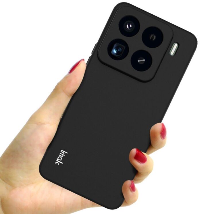 Силиконовый (TPU) чехол IMAK UC-3 Series для Xiaomi 15 Pro - Black: фото 5 из 9