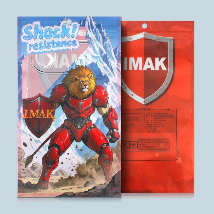 Силиконовый (TPU) чехол IMAK UX-5 Series для Xiaomi Redmi Note 15 Pro Plus / Poco M8 Pro 5G - Transparent: фото 7 из 7