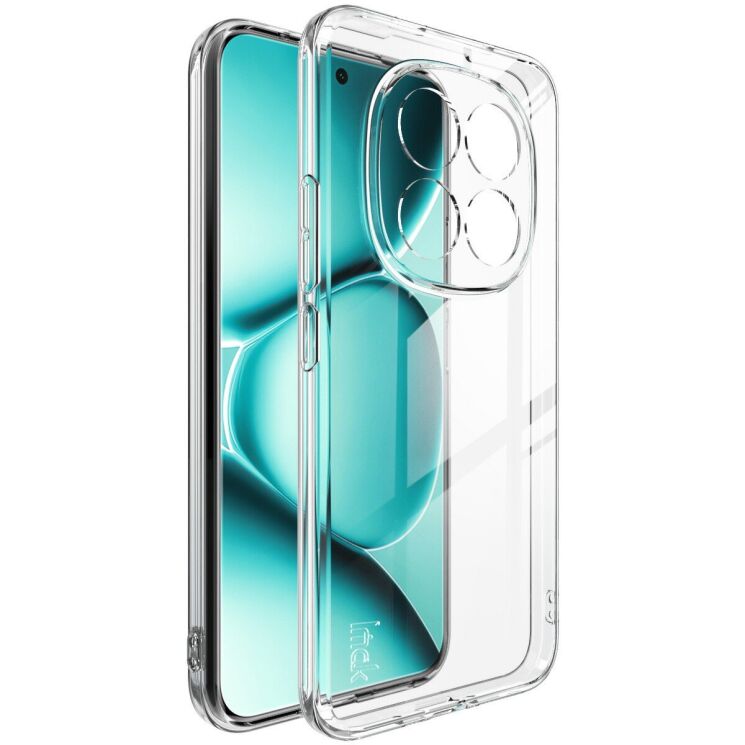 Силиконовый (TPU) чехол IMAK UX-5 Series для Xiaomi Redmi Note 15 Pro Plus / Poco M8 Pro 5G - Transparent: фото 1 из 7