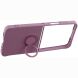 Силиконовый (TPU) чехол с кольцом Deexe Color Shell (FF) для Samsung Galaxy Flip 8 - Purple (423529V). Фото 3 из 5