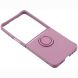 Силиконовый (TPU) чехол с кольцом Deexe Color Shell (FF) для Samsung Galaxy Flip 8 - Purple (423529V). Фото 4 из 5