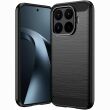 Силиконовый (TPU) чехол UniCase Carbon для Xiaomi 17T - Black (408824B)