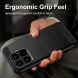 Силиконовый (TPU) чехол UniCase Carbon для Xiaomi 17T - Black (408824B). Фото 2 из 9