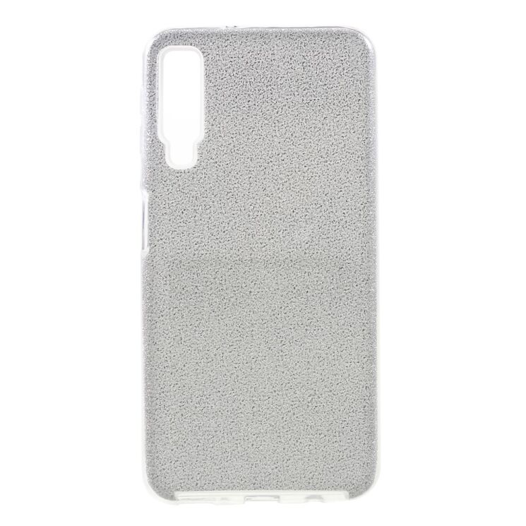 Силиконовый (TPU) чехол UniCase Glitter Cover для Samsung Galaxy A7 2018 (A750) - Transparent: фото 1 из 3