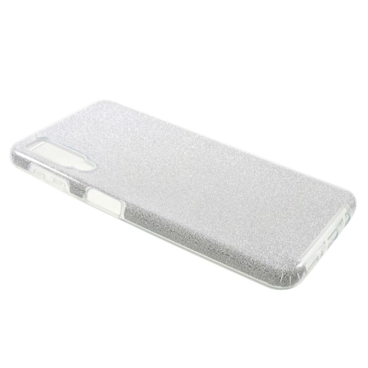 Силиконовый (TPU) чехол UniCase Glitter Cover для Samsung Galaxy A7 2018 (A750) - Transparent: фото 2 из 3