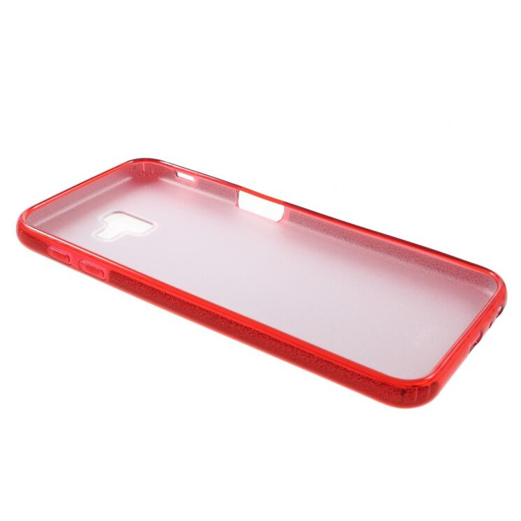 Силиконовый (TPU) чехол UniCase Glitter Cover для Samsung Galaxy J6+ (J610) - Red: фото 3 из 3