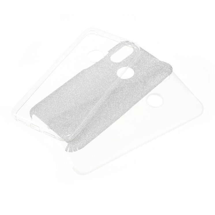 Силіконовий (TPU) чохол UniCase Glitter Cover для Xiaomi Redmi 7 - Transparent: фото 4 з 4