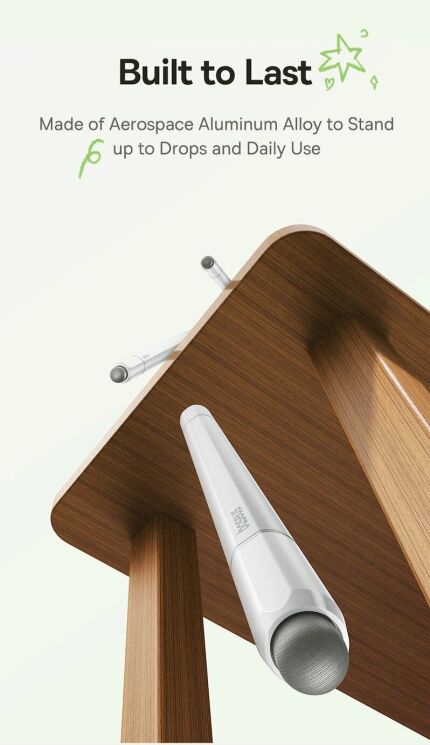 Стилус Baseus Smooth Writing 3 Passive Stylus (P80080804213-00) - White: фото 16 из 18