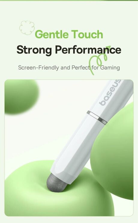 Стилус Baseus Smooth Writing 3 Passive Stylus (P80080804213-00) - White: фото 12 из 18