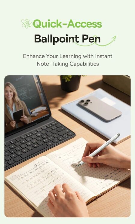 Стилус Baseus Smooth Writing 3 Passive Stylus (P80080804213-00) - White: фото 13 из 18